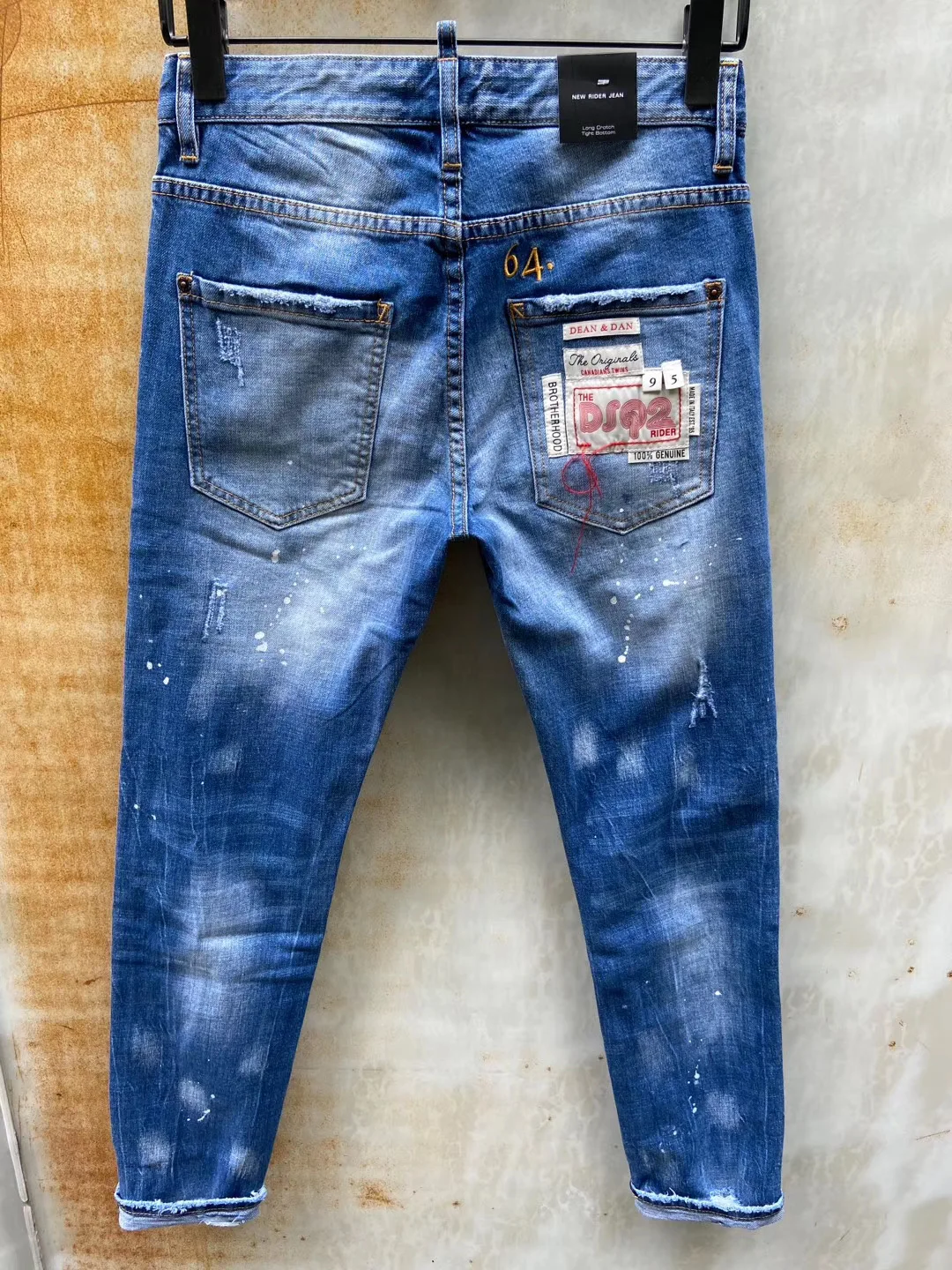 blue jeans women classic,Authentic,DSQUARED2,Retro,Italian brand ,Women/Men Jeans,locomotive,Jogging jeans,DSQ923