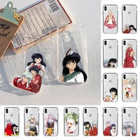inuyasha phone case for iphone 11 12 13 mini pro xs max 8 7 6 6s plus x 5s se 2020 xr cover