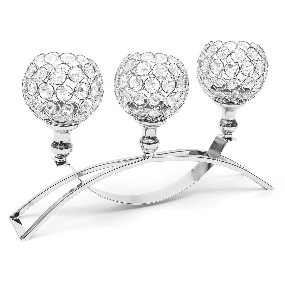 Хрустальный стол для свадебной вечеринки Tealight Votive подсвечник отеля бара