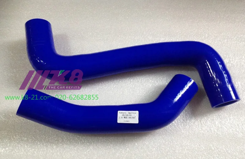 Силиконовый шланг радиатора для Subaru Impreza GD/GB/GG 2 0 WRX 09/00 ~ (2 шт.) красный/синий/черный