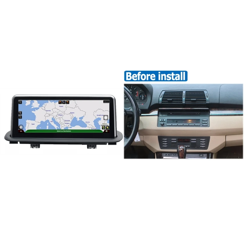 Автомобильный мультимедийный плеер для BMW 5 Series M5 X5 1999 2000 2001 2002 2003 2004 2005 2006 CarPlay TPMS GPS