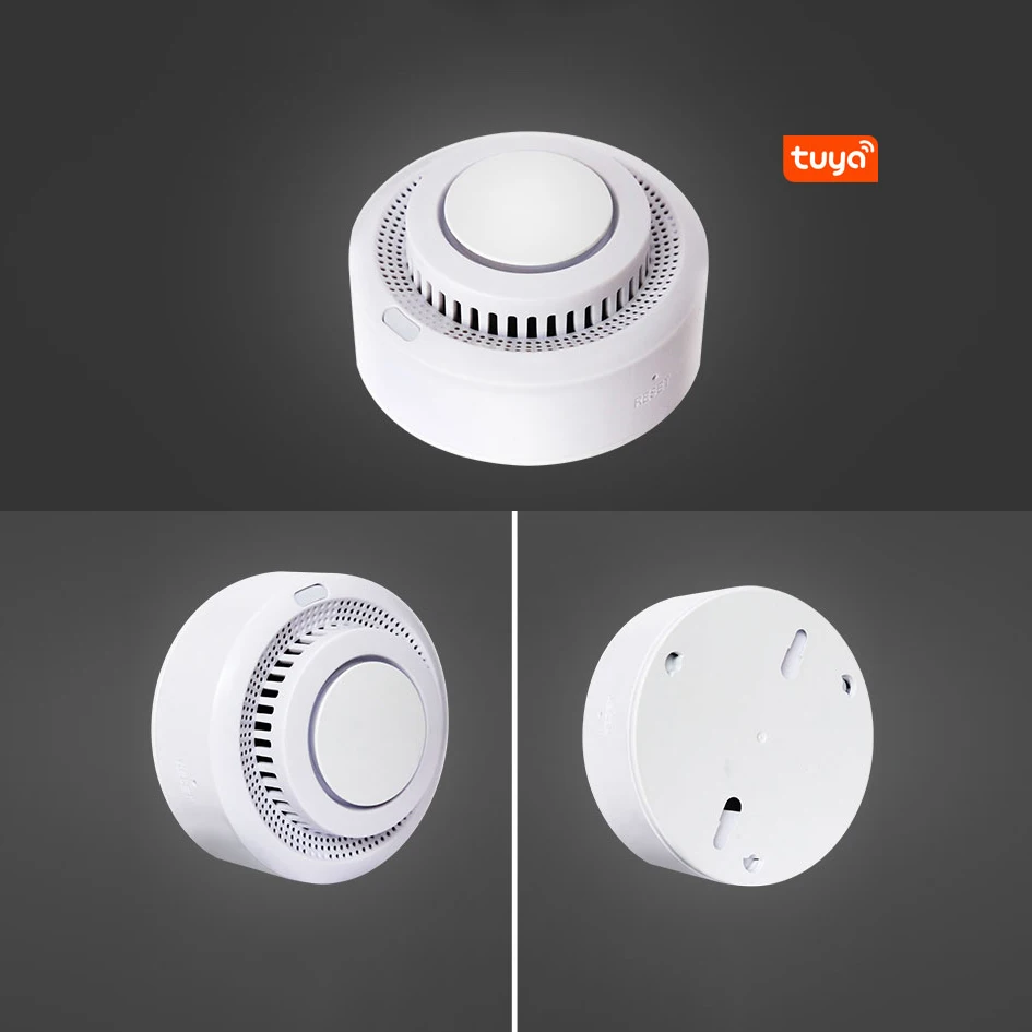 Детектор дыма AVATTO Smart WiFi датчик температуры с пожарной сигнализацией система