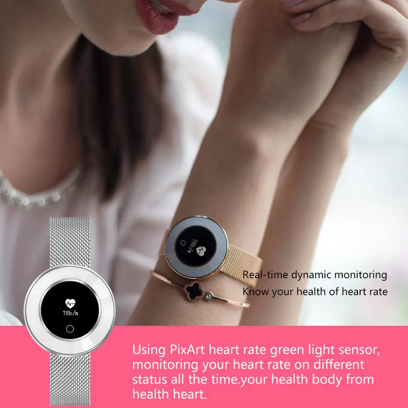 Модные X6 Bluetooth Смарт часы водонепроницаемые IP68 женские Reloj Heart Rate фитнес трекер