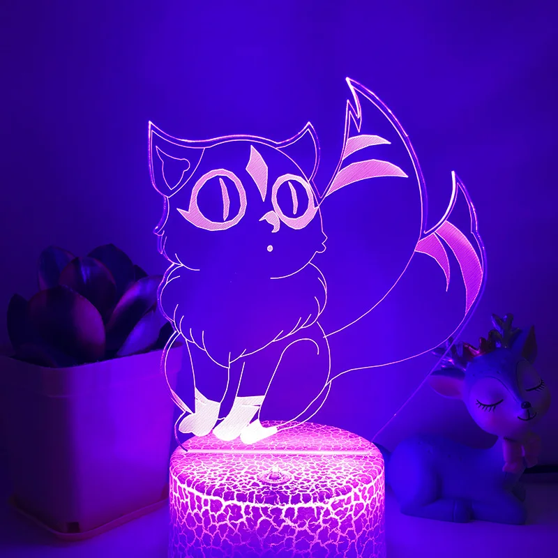 

Anime 3d Lamp Illusion 16-Color Led Night Light Children's Bedroom Decoration Light Kids Birthday Gift Manga Table LampBaby