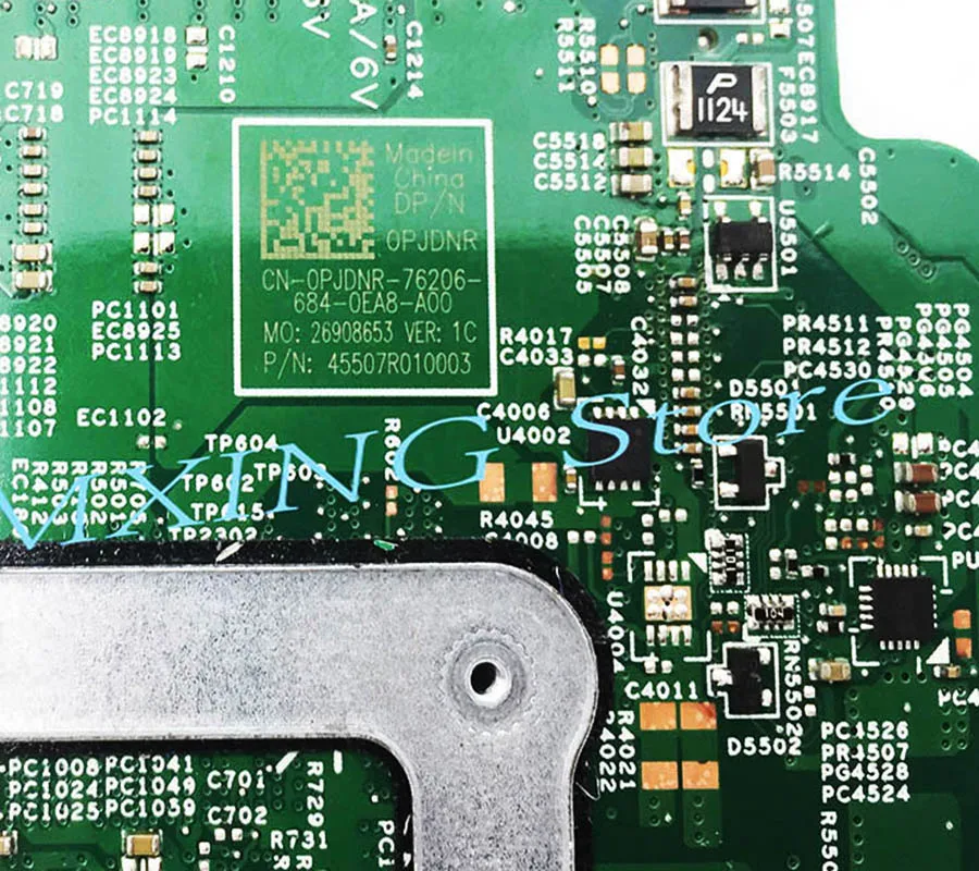 Материнская плата FULCOL для ноутбука DELL INSPIRON 5368 5568 5378 5578 7378 стандартная ЦПУ 100%