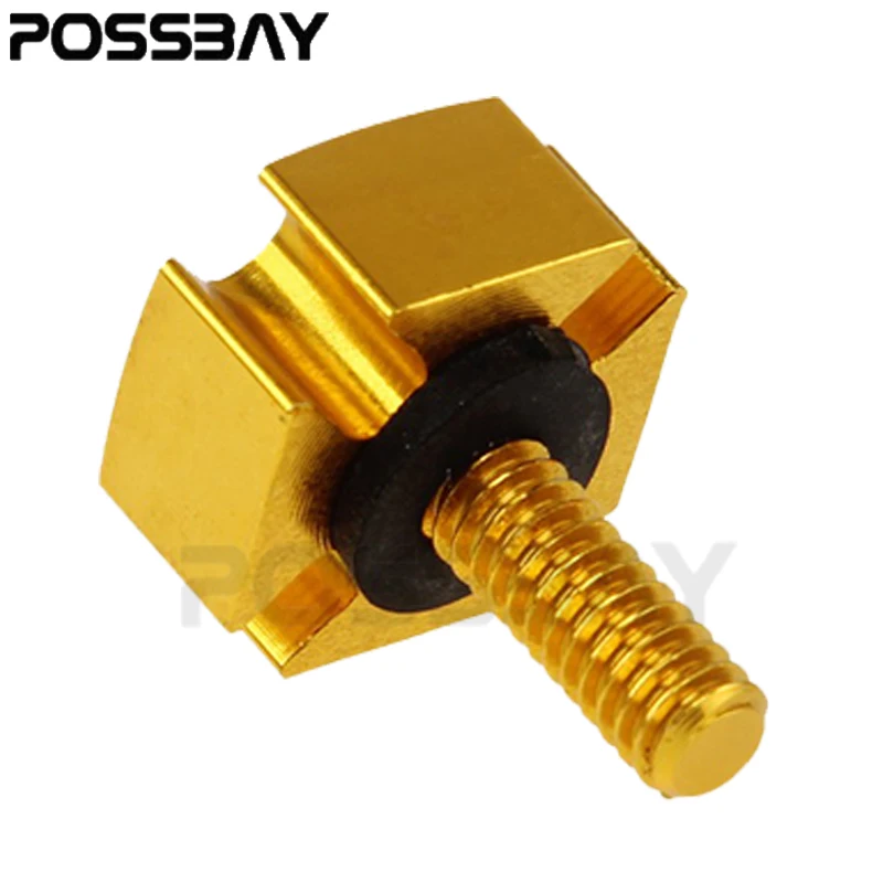 Задняя крышка POSSBAY для мотоцикла Cafe Racer под заказ Золотая задняя планшета Harley