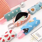 Эллен Брук, 1 шт., милая мультяшная женская сумка для карандашей, школьные и офисные принадлежности, канцелярские принадлежности, косметичка, чехол для косметики