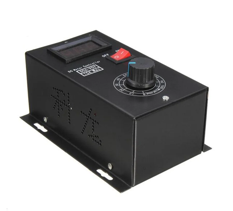 ШИМ контроллер скорости двигателя постоянного тока 6 90 В регулятор PLC