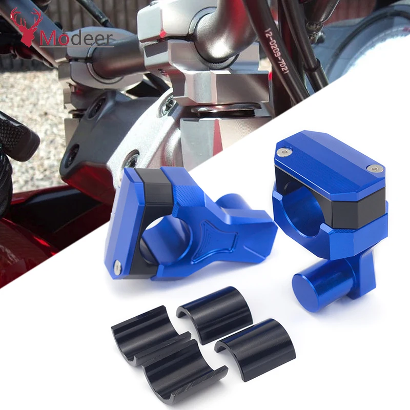 Удлиненный кронштейн на руль мотоцикла или велосипеда зажим адаптер для