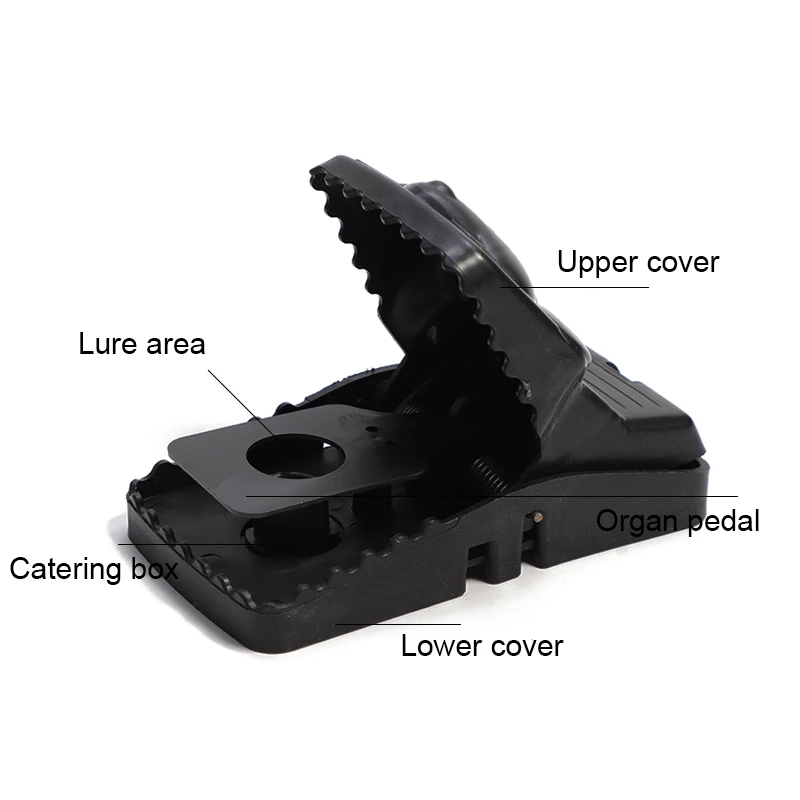 Высокое качество многоразовые для ловли крыс мыши мышеловки приманка защелка