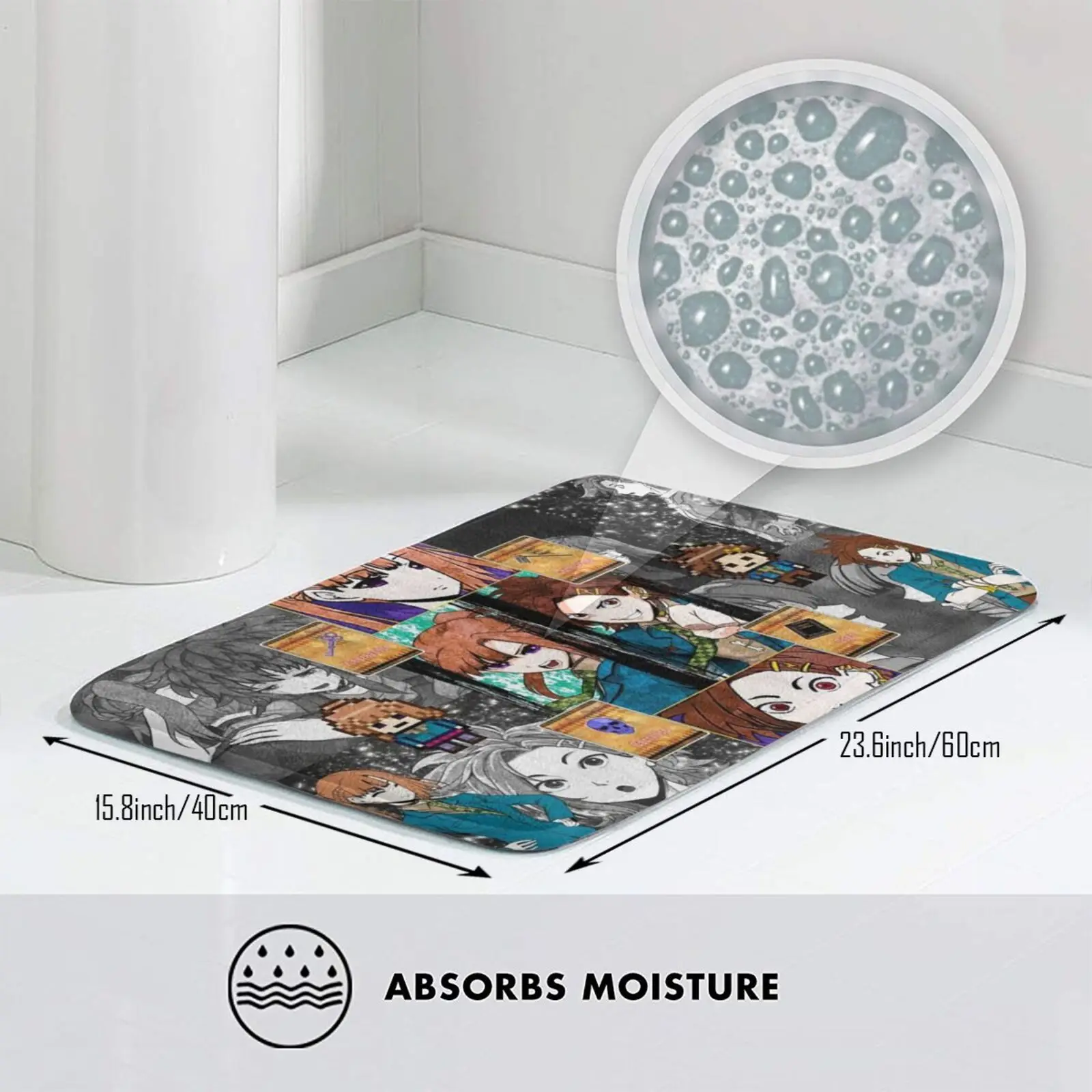 Joe And Sara Collage Entrance Door Mat Bath Rug Rimini Valerio Giuseppe Morri Massimo Tamburini New Bimota Motegi Motocross