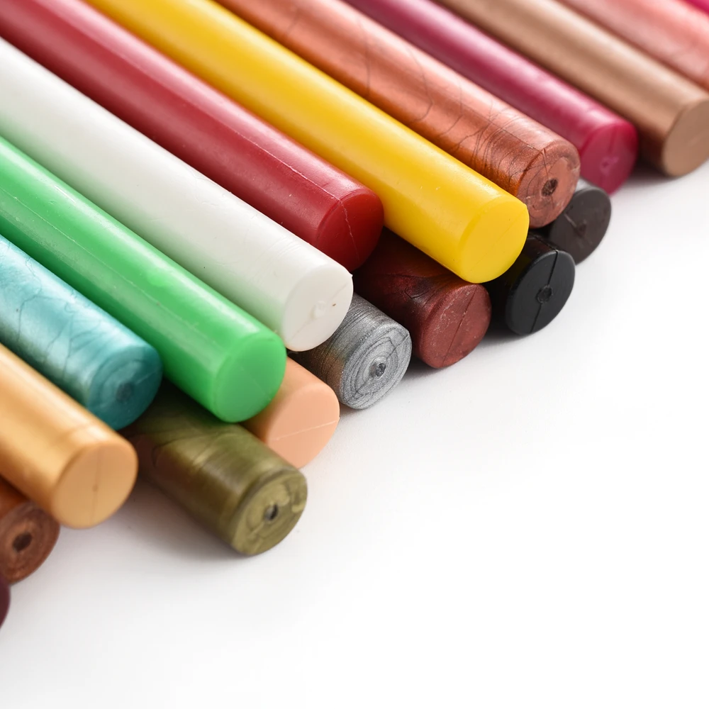 10 шт. круглых палочек для запечатывания в качестве офисных принадлежностей