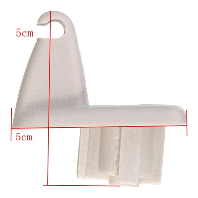 

2pcs Bracket Hanger Clip Hook Holder New Plastic Car Sun Visor Clips
