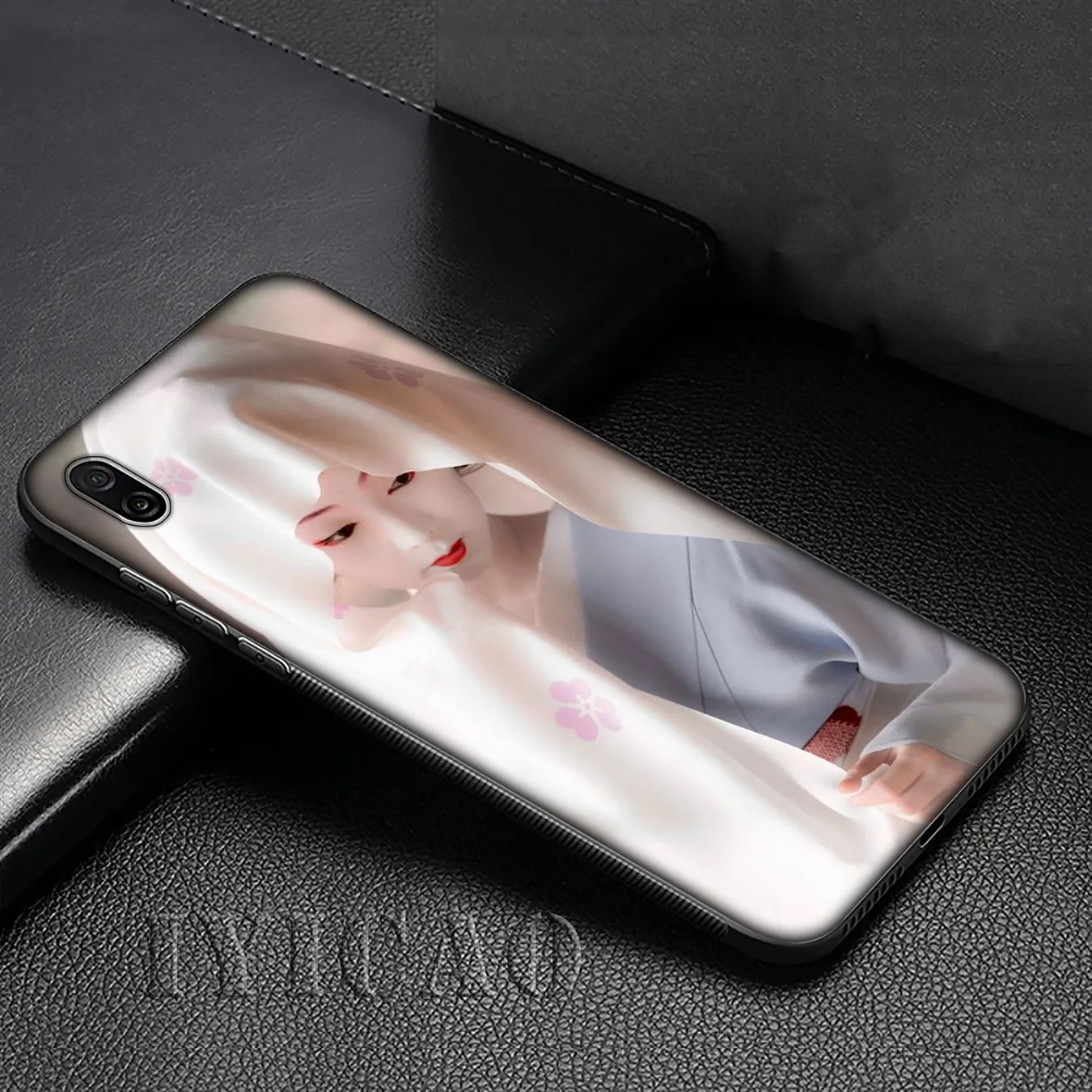 IYICAO beautiful girl japanese geisha Soft Silicone Phone Case for Huawei Mate 30 20 10 Pro Nova 5i 4 3 3i 2i 2 Lite Black Cover | Мобильные