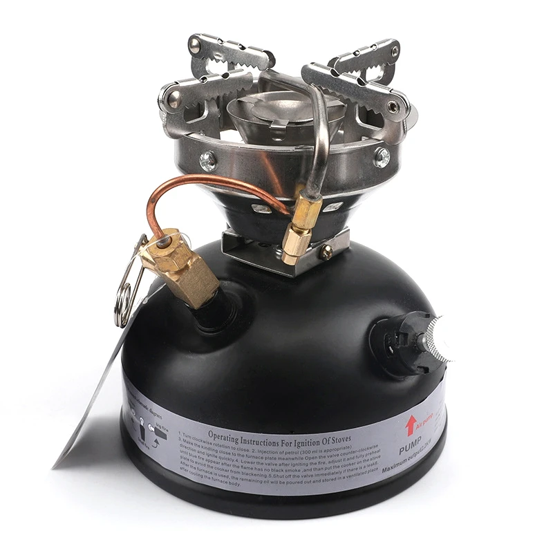 

ABGZ-Camping Gasoline Stove Portable Outdoor Stove Mini Liquid Fuel Alcohol Camping Picnic Burner Petrol Oil Stove Cookware