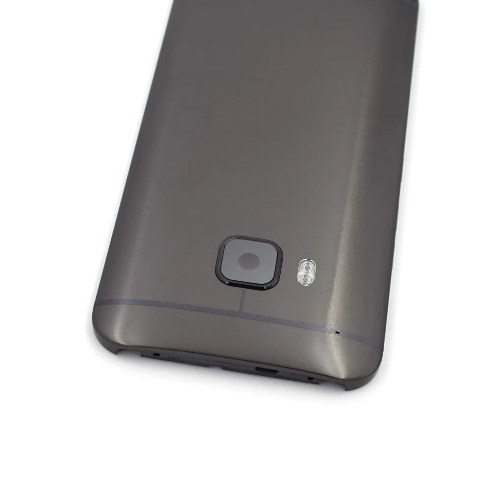 Металлический задний корпус двери для htc One M9 задняя крышка батарейного отсека чехол с объемом+ Кнопка питания+ объектив камеры в сборе