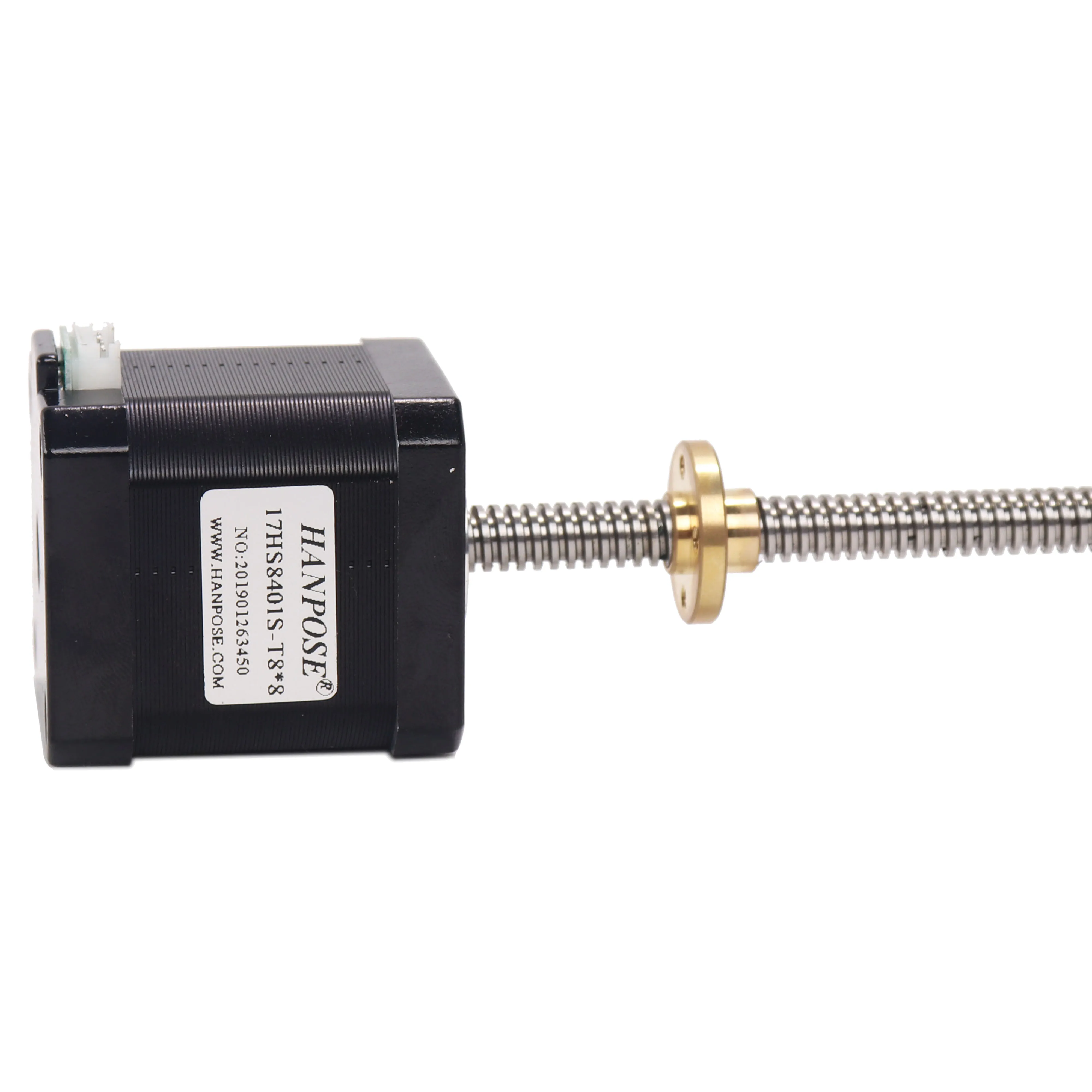 Шаговый двигатель Nema17 4 lead 42 17HS8401S T8*8 винтовой стержень линейный 310 мм с