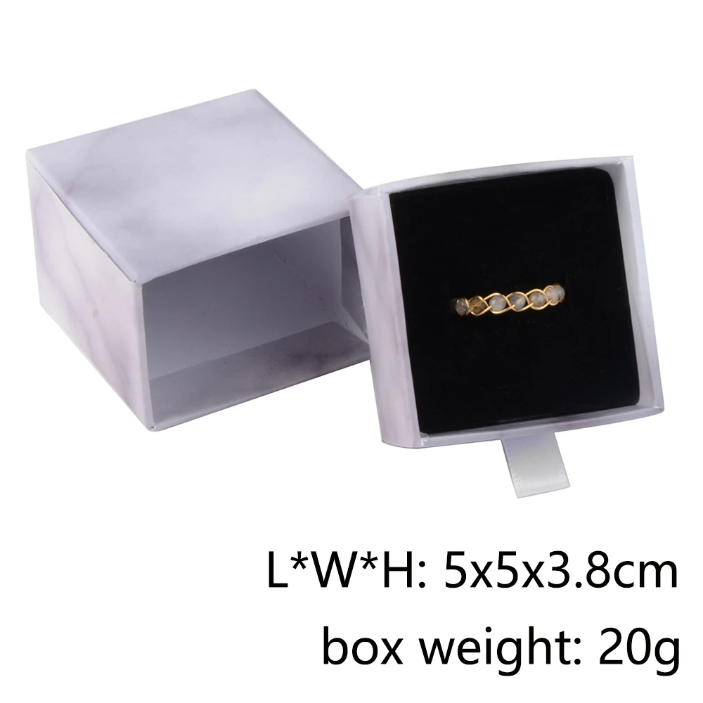 

10 шт./партия, картонные упаковочные коробки для украшений