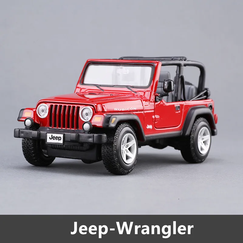 jeep Maisto 1:27 джип большой сплав гоночный автомобиль-трансформер Модель автомобиля Моделирование автомобиль украшение коллекция Подарочная игрушка - Цвет: jeep