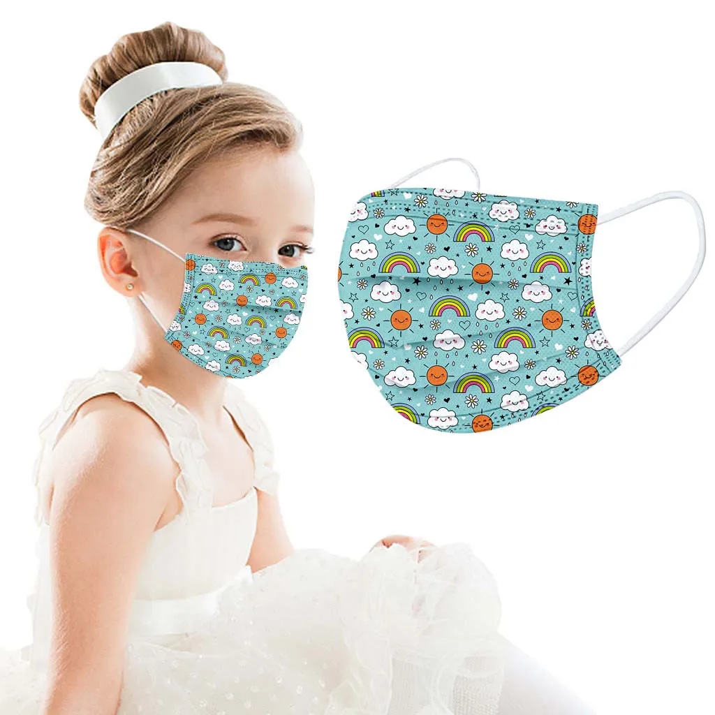 50 дeтскoe нижнee бeльё защитная маска для мальчиков и девочек милый рисунок в виде