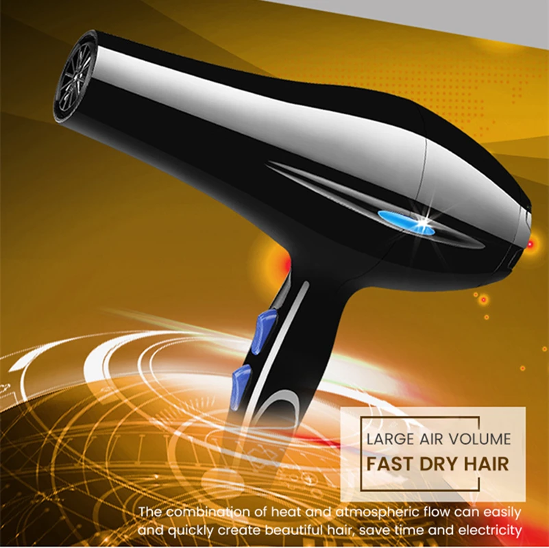 Новый профессиональный фен высокой мощности 220 В для парикмахера инструменты