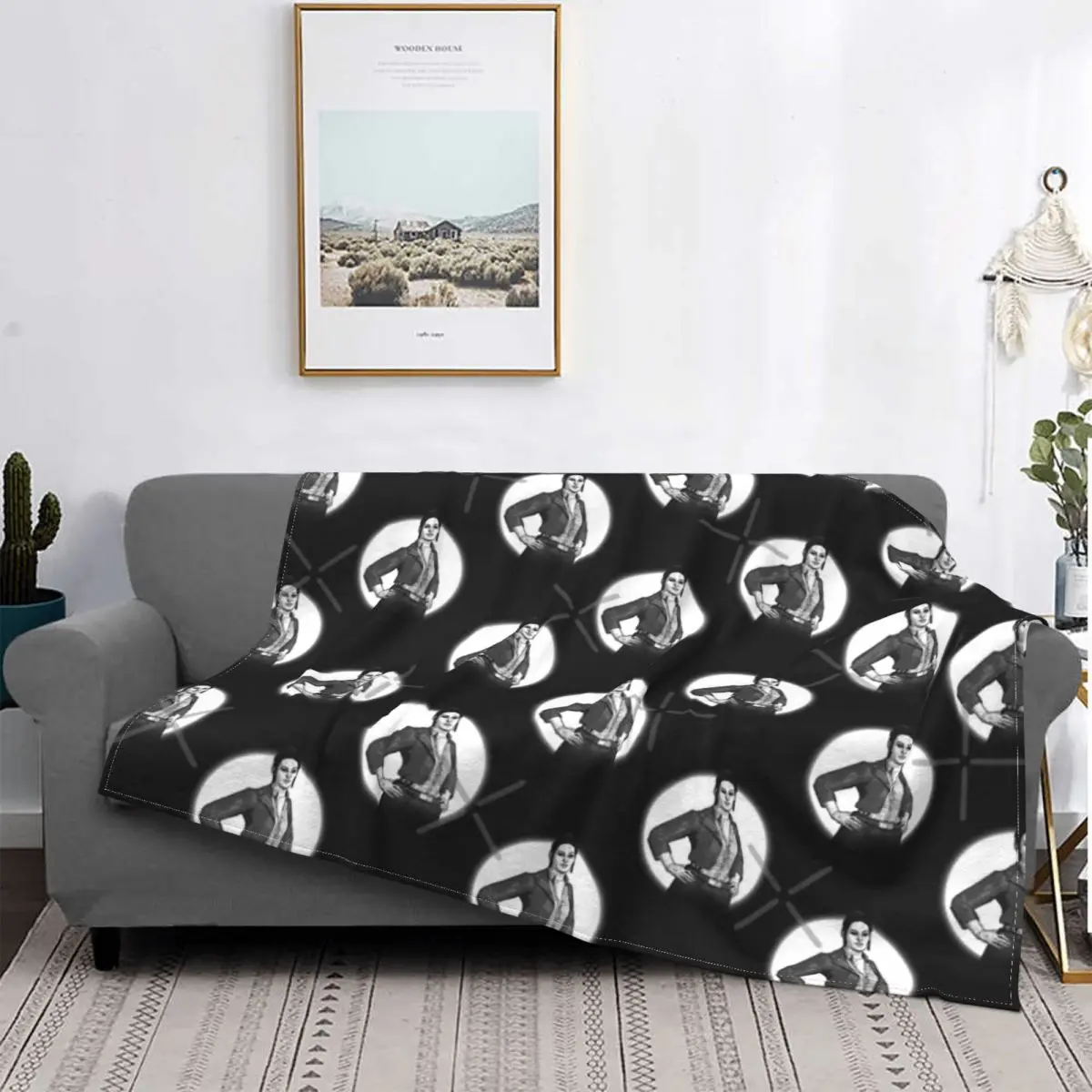 

Jane Romero Blanket Bedspread Bed Plaid Blankets Anime Blanket Picnic Blanket Summer Bedspreads