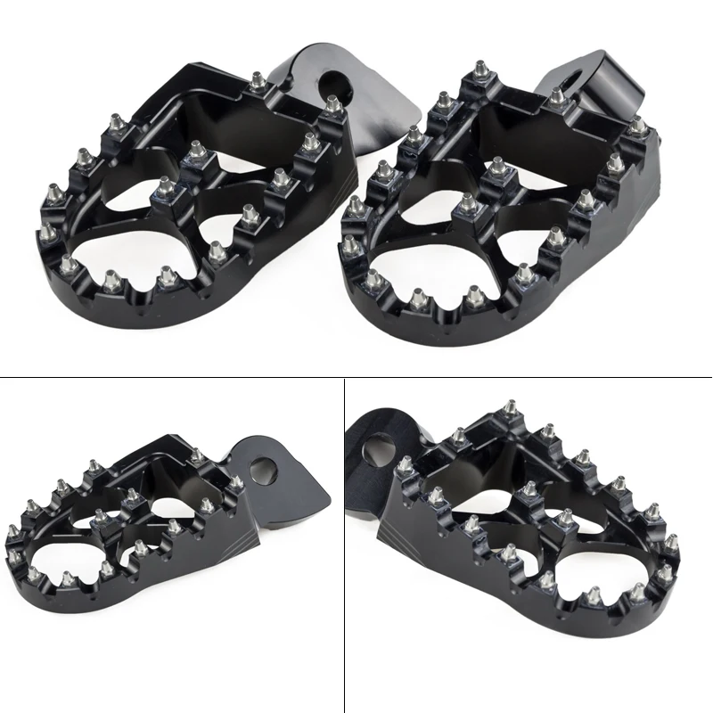 NICECNC Подножки для Yamaha YZ125 YZ250 YZ250X YZ250F YZ250FX 2016 2018 YZ450F YZ450FX 2017 WR250F 2001 2007|foot pegs footrest|foot