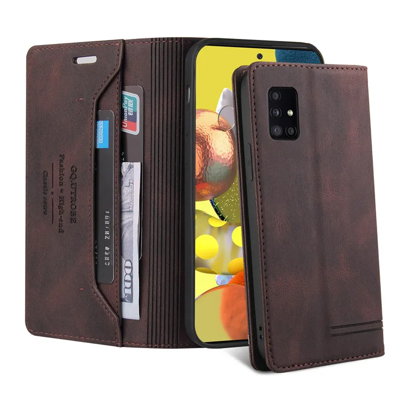 

Leather Stand Phone cases For Samsung Galaxy S21 S20 S10 S9 S8 Plus/Ultra/Lite S20FE Note 20 Cards Slots Holder Wallet Bag Cover