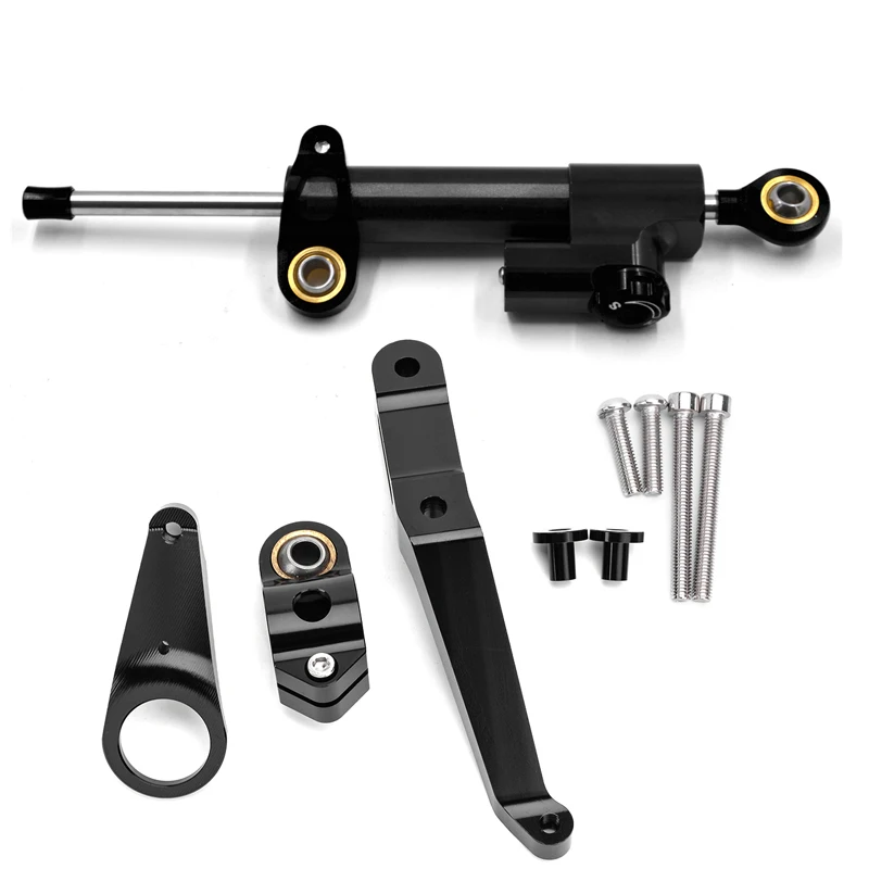 

Мотоцикл CBR-954RR CNC регулируемый рулевой демпфер кронштейн комплект для HONDA CBR954RR CBR 954RR 954 RR 2002 Регулируемая заслонка