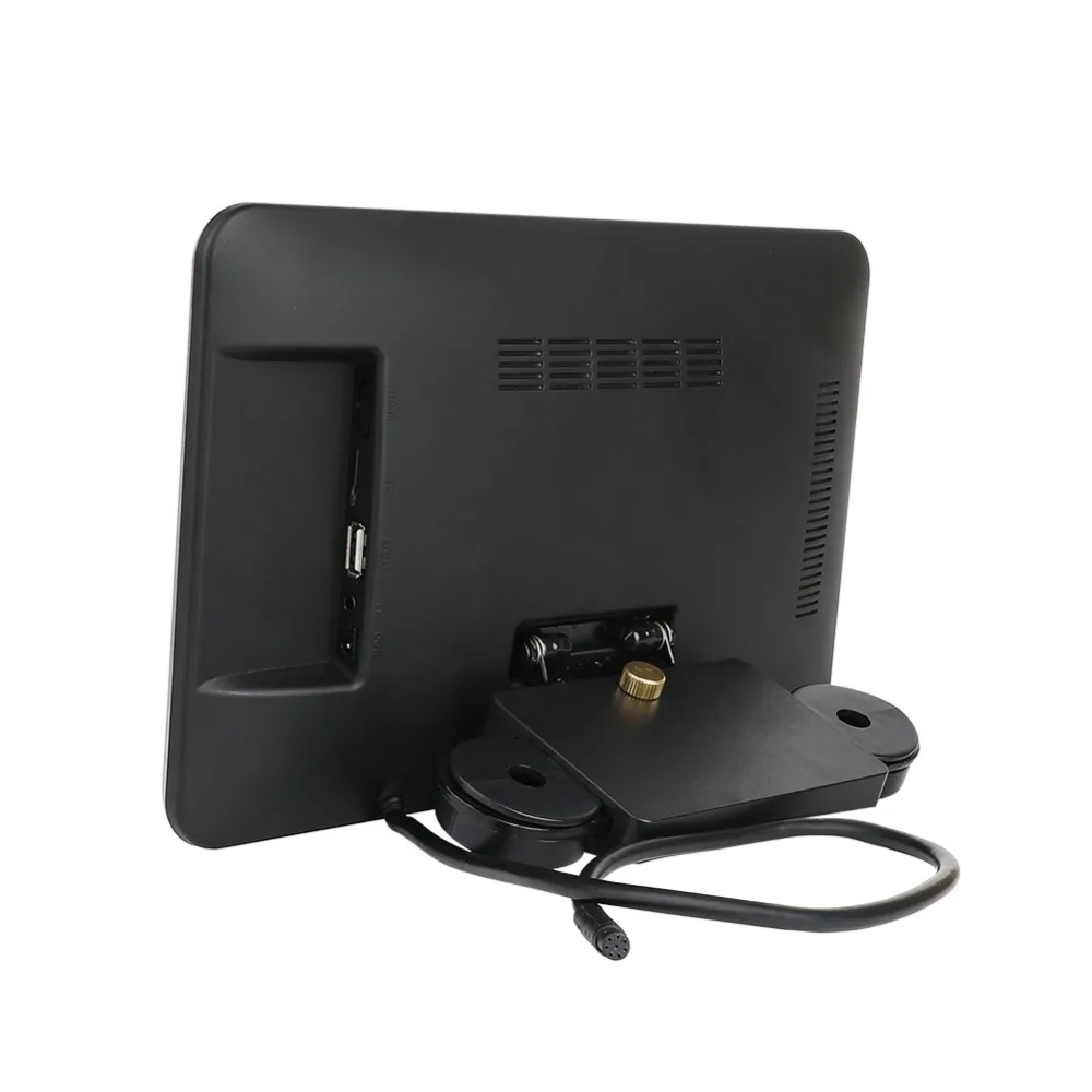 9 дюймов TFT цветной lcd подголовник DVD мониторы 1024x600 HD вход радио AV монитор для камеры заднего вида автомобиля аудио DVD плеер