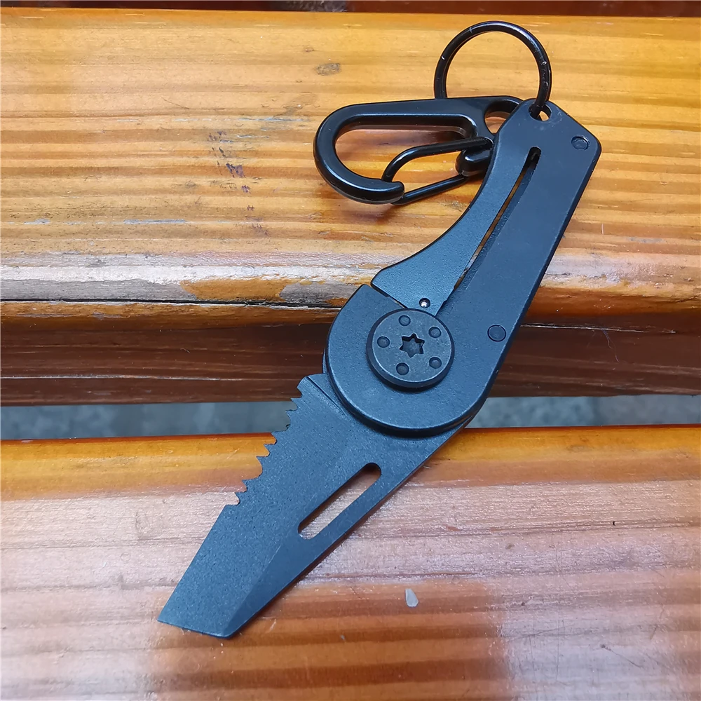 Складной Karambit нож мин брелок коготь s Самозащита EDC Инструмент Тактический