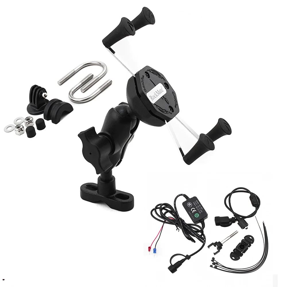 USB зарядное устройство держатель телефона для Bajaj Pulsar 200 NS 2012 2018/ Dominar 400 2017 2018