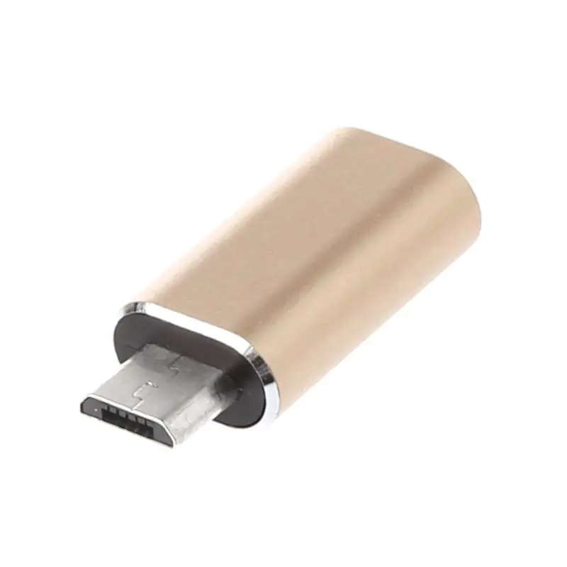 8Pin Lightning Кабель для Micro USB разъем адаптера для samsung Xiaomi huawei Android мобильного телефона планшета ПК - Цвет: Цвет: желтый