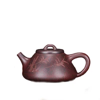 yixingoriginal ore purple claywood burningtea setziye stone scoop teapotdrinkwarezisha potfor green teadark tea