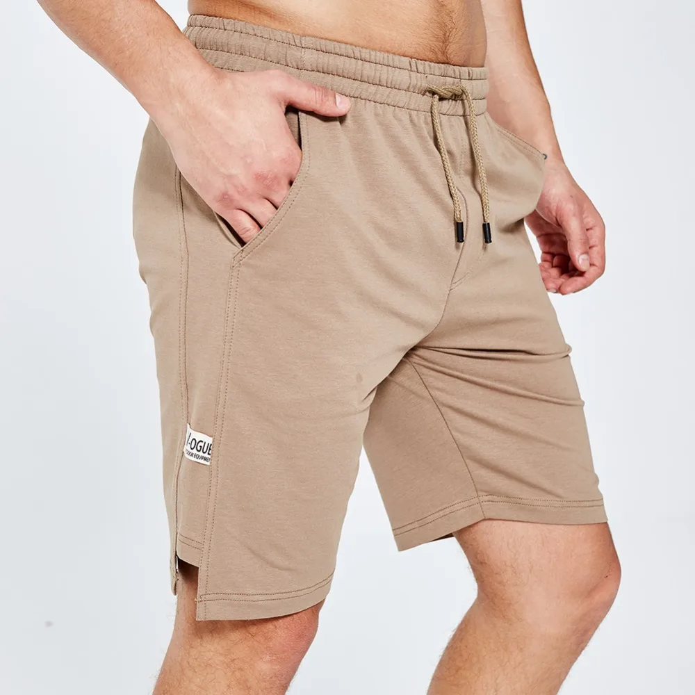 

Brand Summer Shorts Men Casual Solid Candy Color Available Cotton Harem Shorts Loose Elastic Waist Breathable Beach Shorts 2020