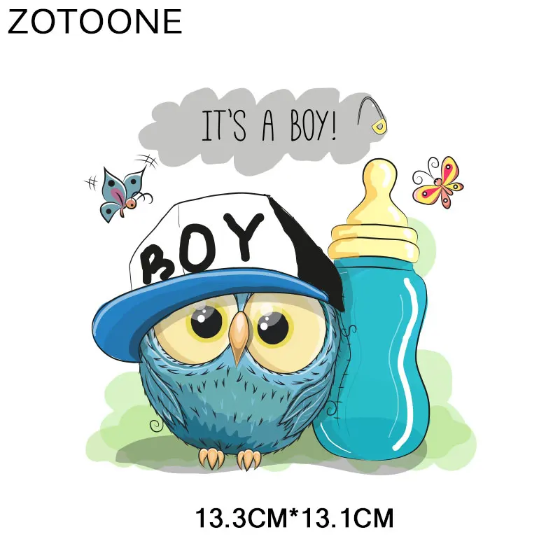 1537 ZOTOONE Милая музыкальная нашивка в виде совы, наклейки в виде животных, железные наклейки для одежды, футболки, аксессуары, аппликация, сделай сам, теплопередача G - Цвет: 1537
