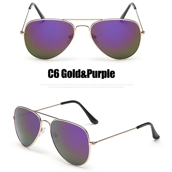 RBRARE, классические, овальная оправа, солнцезащитные очки для женщин/мужчин, дизайнерские, Роскошные, металлические, солнцезащитные очки, Ретро стиль, цветные, для вождения на открытом воздухе, Oculos De Sol - Цвет линз: C6 Gold Purple