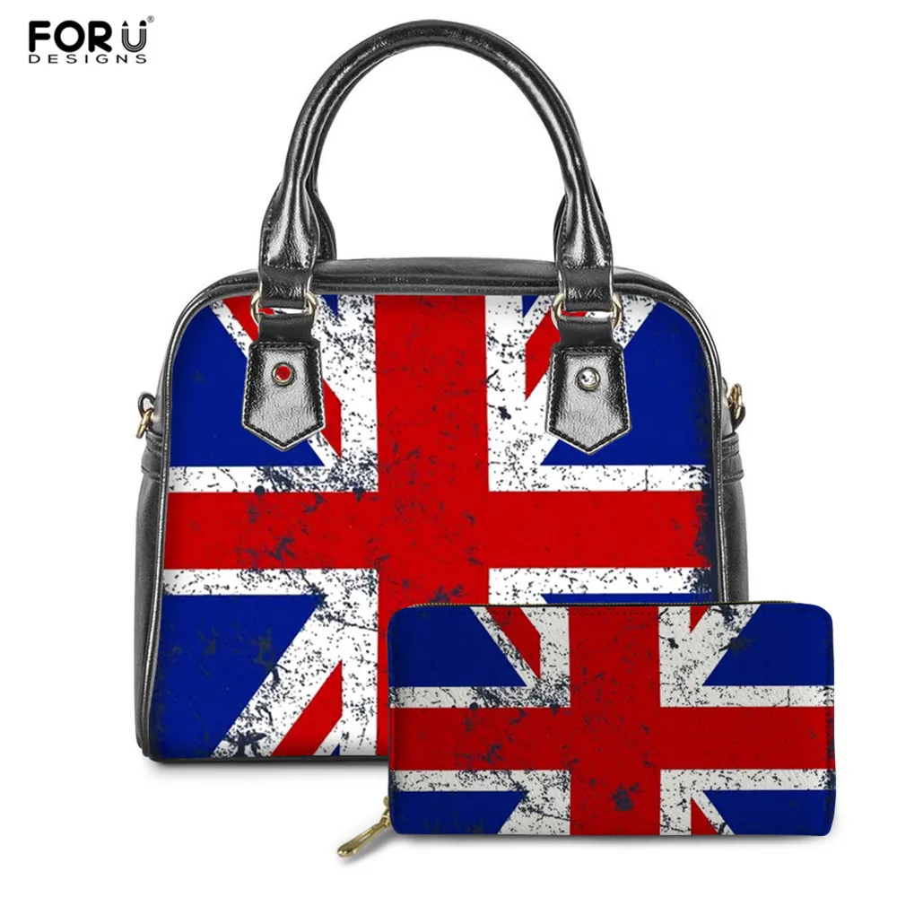 FORUDESIGNS/Ретро Стиль женские сумки 2 шт./компл. из искусственной кожи для женщин
