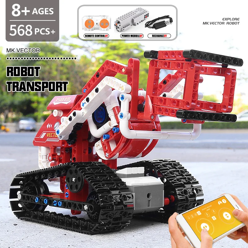 Высокотехнологичные игрушки MOULD KING 15048 управление через приложение Разведочная