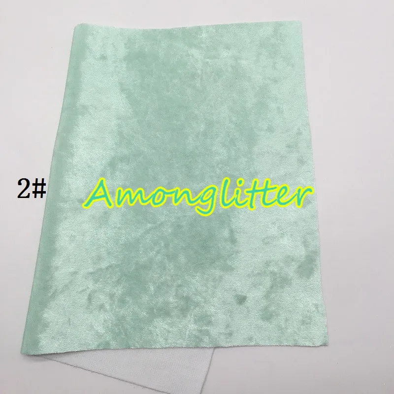 Amonglitter оптовая продажа кожаный поставщик пастельные цвета мягкий дробленый