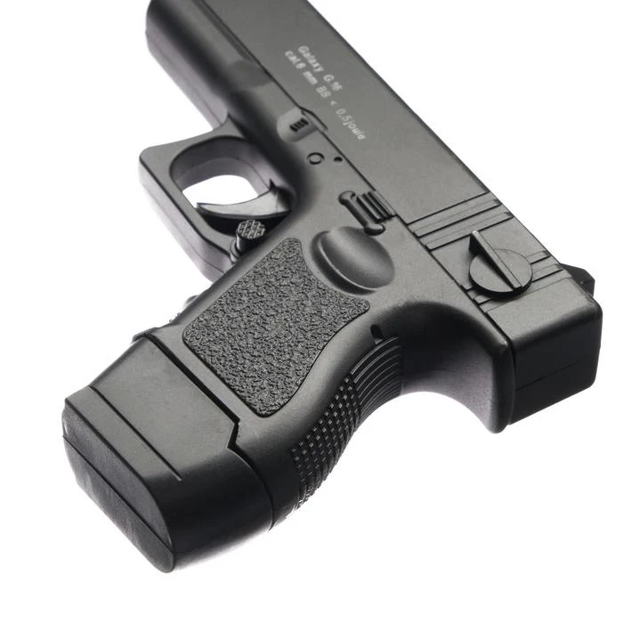 Пистолет страйкбольный Galaxy Glock 17 мини калибр 6 мм 1808960 | Игрушки и хобби