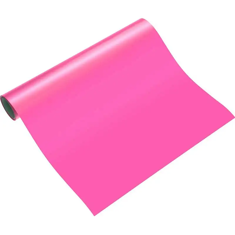 Виниловый Утюг из ПУ с теплопередачей для футболок розовый цвет легко сорвать и