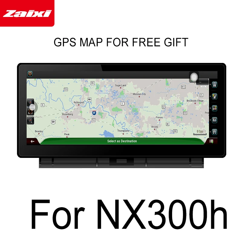 Автомобильный мультимедийный плеер ZaiXi 10 25 дюйма Android для Lexus NX 300h NX300h 2014 2017