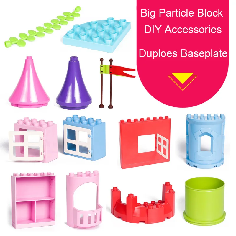 Большой строительный блок сделай сам детали для детских игрушек колесо