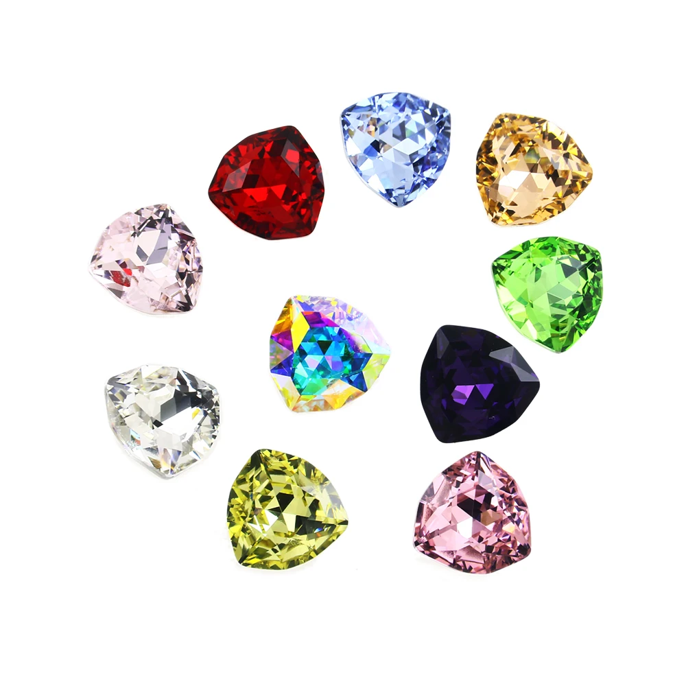 Искусственная и стразы аппликация 12 мм полуквадратные Стразы стеклянные камни
