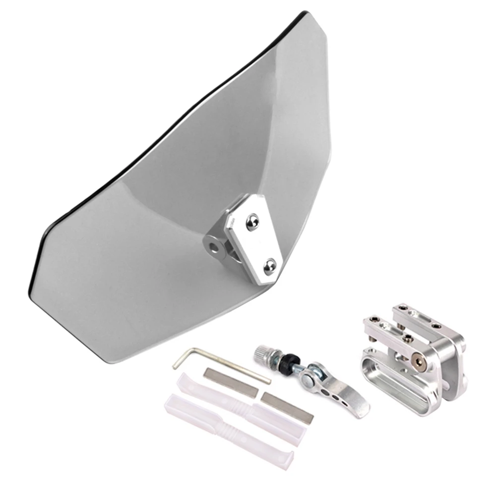 Универсальный Регулируемый зажим для мотоцикла удлинитель ветрового стекла