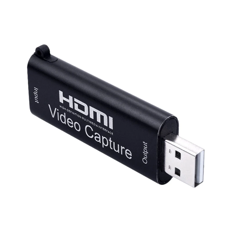

HDMI to USB 2.0 Audio Video Capture Card 1080P Recording Video Capture Card, Used for Games Teaching, Video Conferencing
