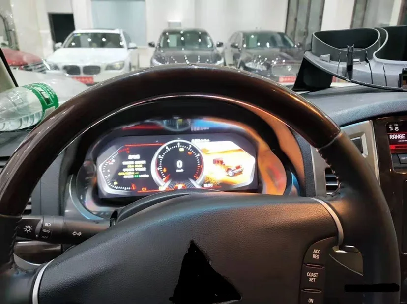 Для Mitsubishi Pajero 2006-2016 Android LCD панель инструментов в сборке автомобильная навигация