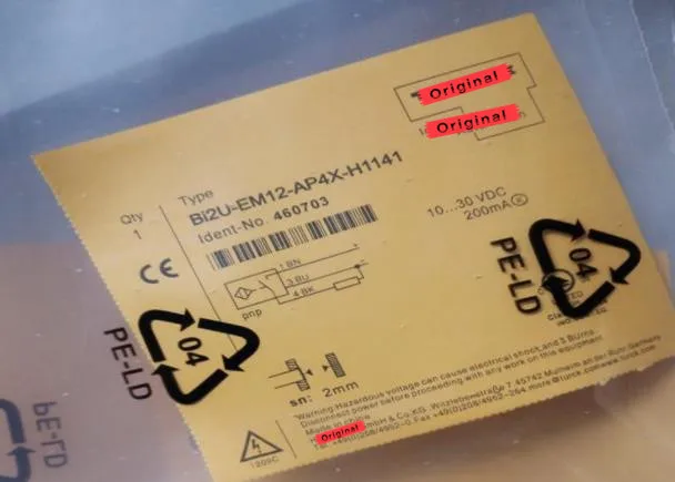 Switch Sensor BI2U-EM12-AP6X-H1141 PNP NO 100% New High Quality Switch Sensor BI2U-EM12-AP6X-H1141 PNP NO 100% New High Quality