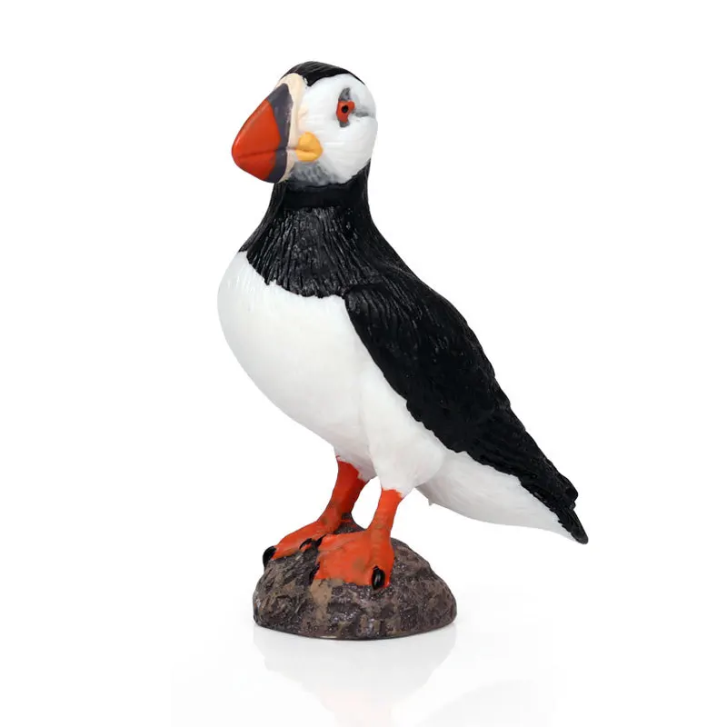 Фигурка животного Puffin коллекционные игрушки птицы животные познавательные